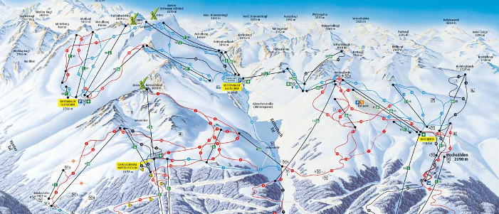 Skigebied Solden - ideaal voor wintersport